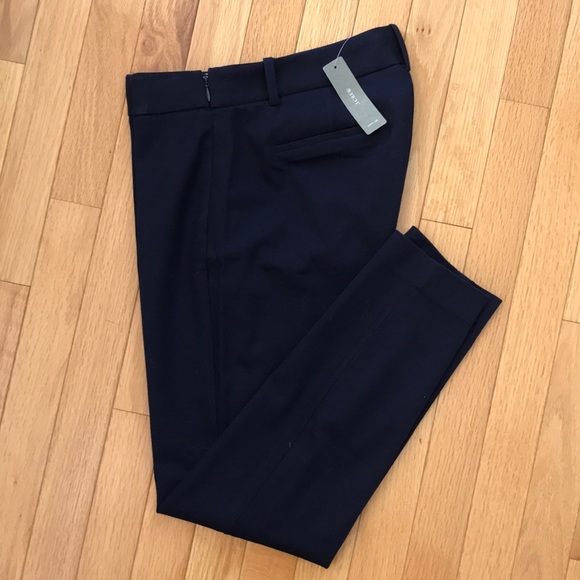 ❤️SOLD❤️NWT!! J.Crew Minnie Pant (sz 4 navy blue) - Picture 5 of 5